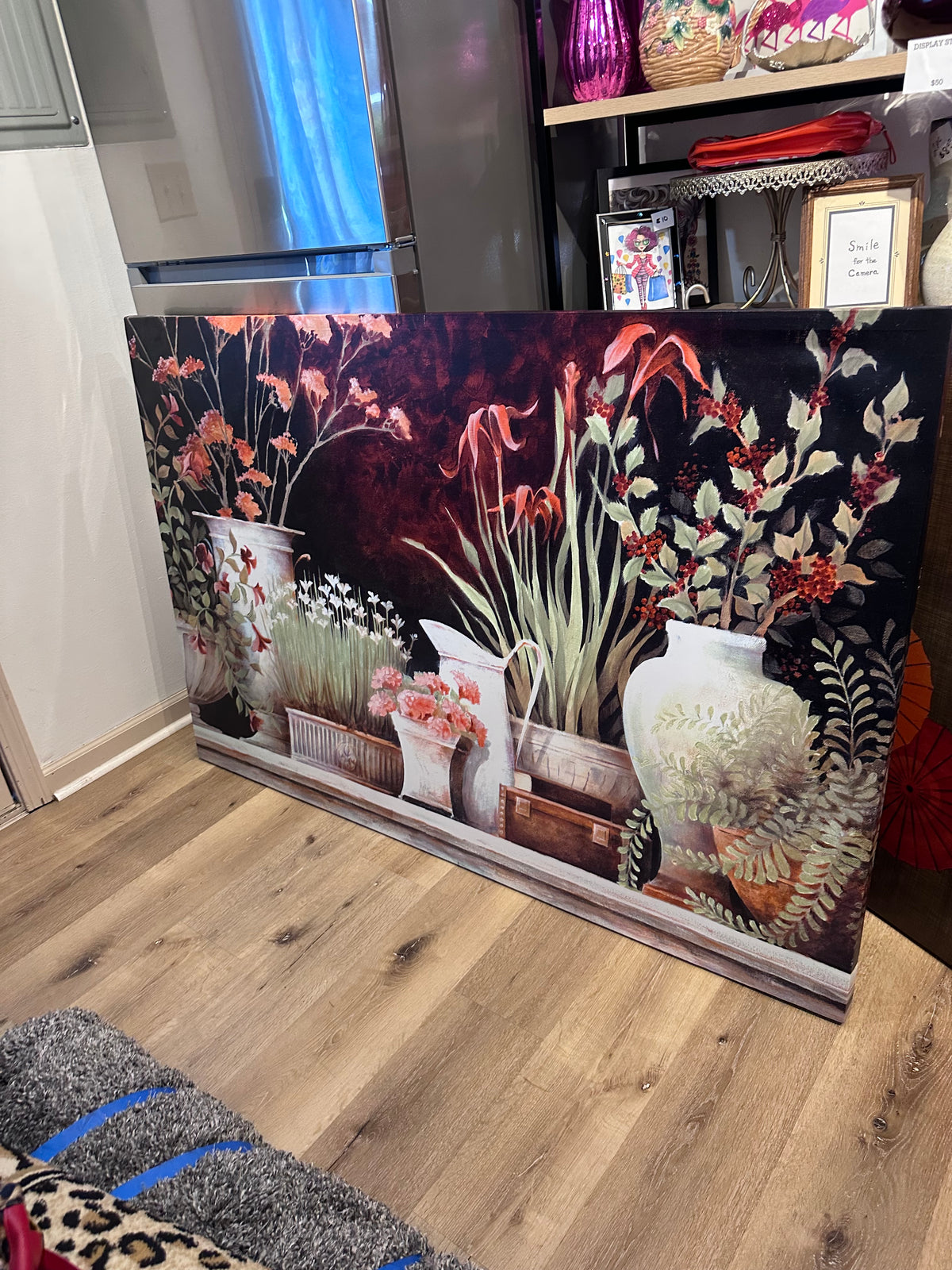 Large photo - flowers /vase