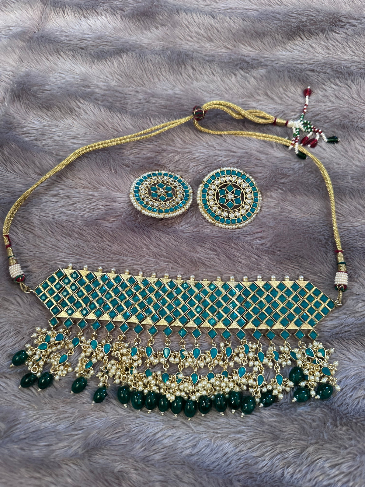 Green Indian Set