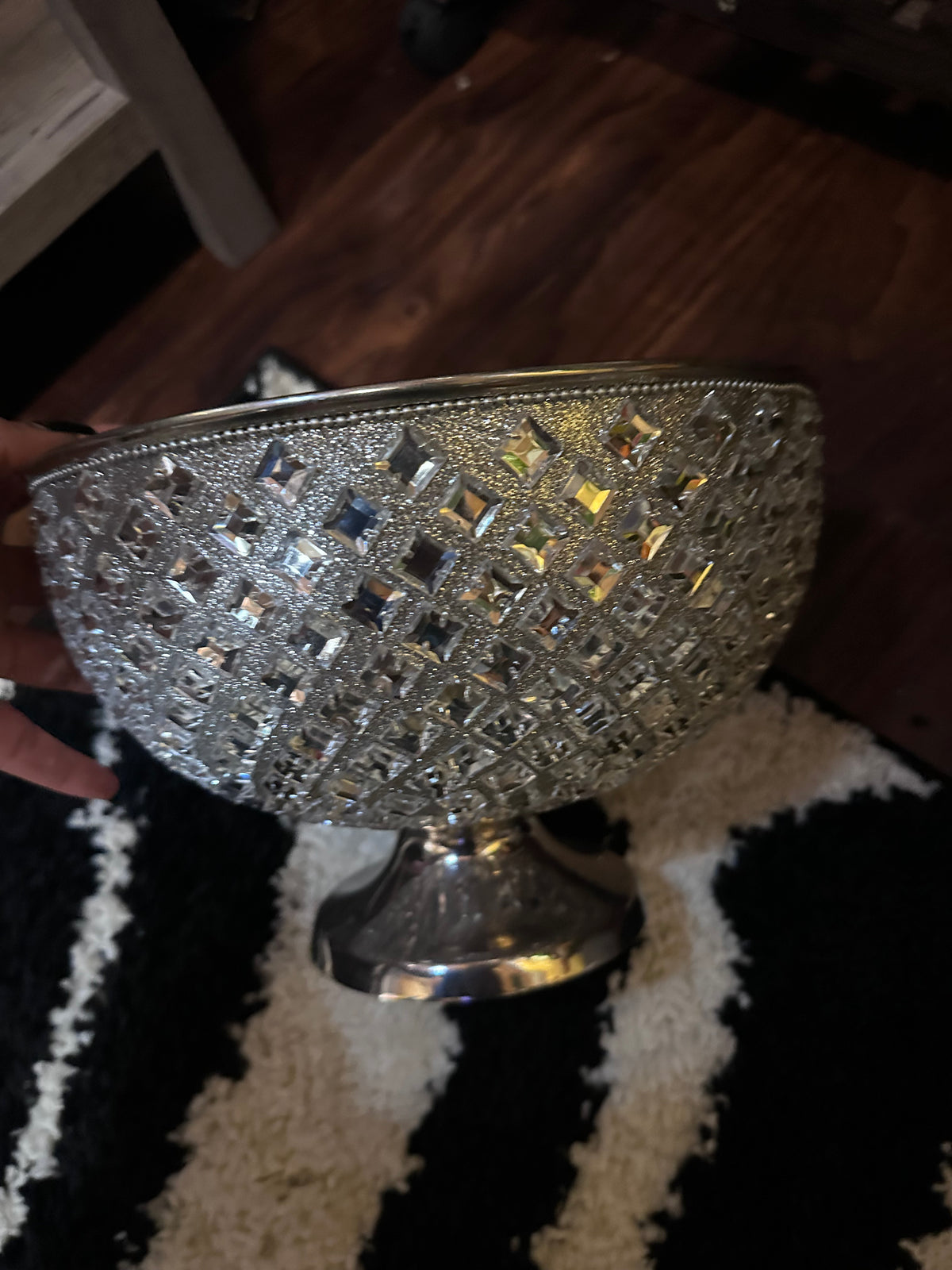 Beautiful diamond bowl- in store pickup only- sold