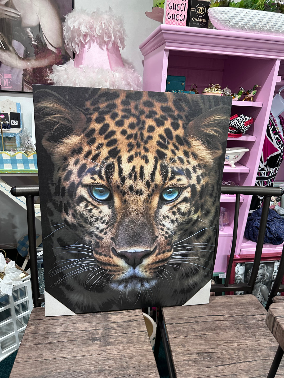 Leopard print Photo ( in store pickup only )