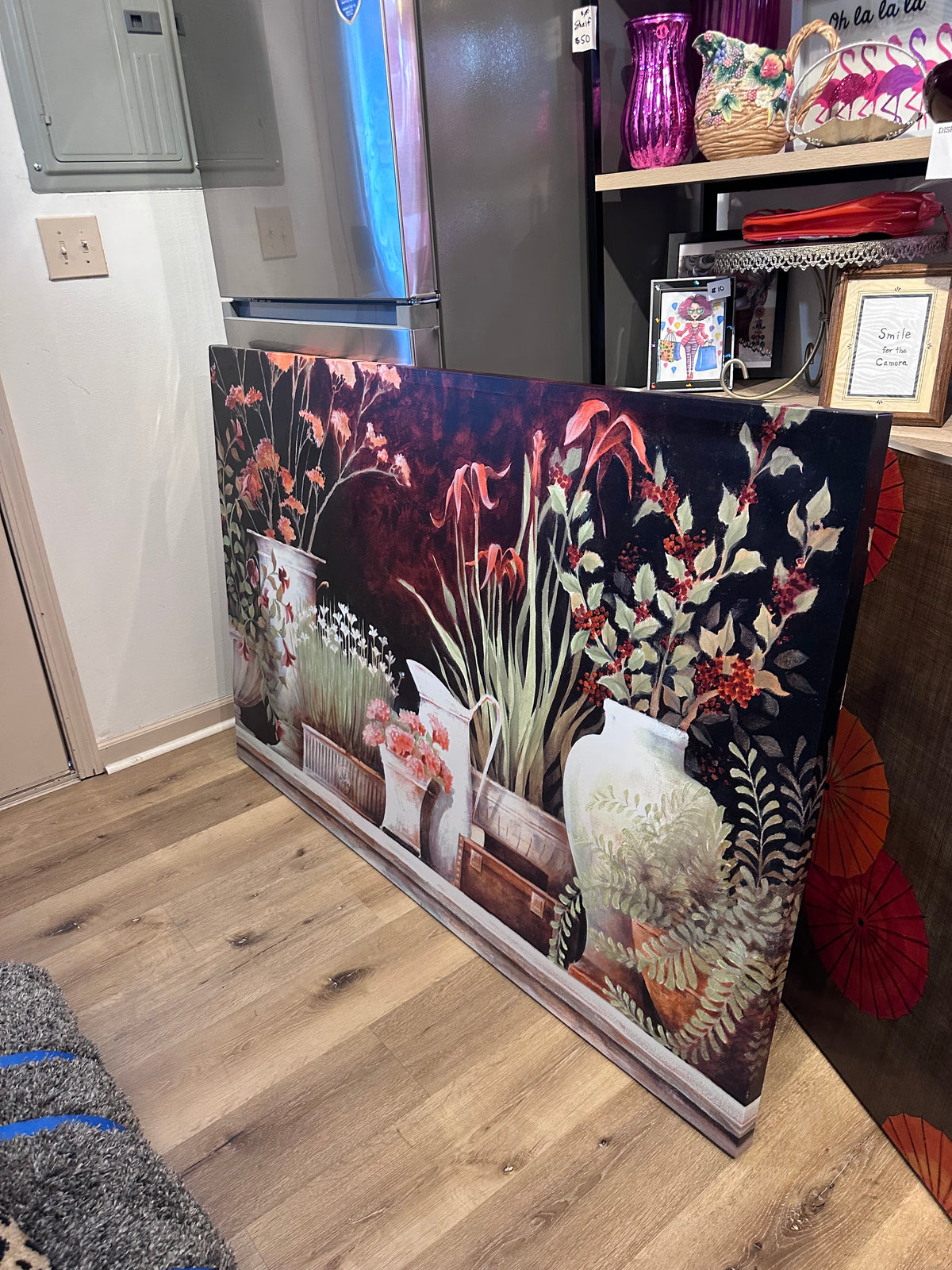 Large photo - flowers /vase