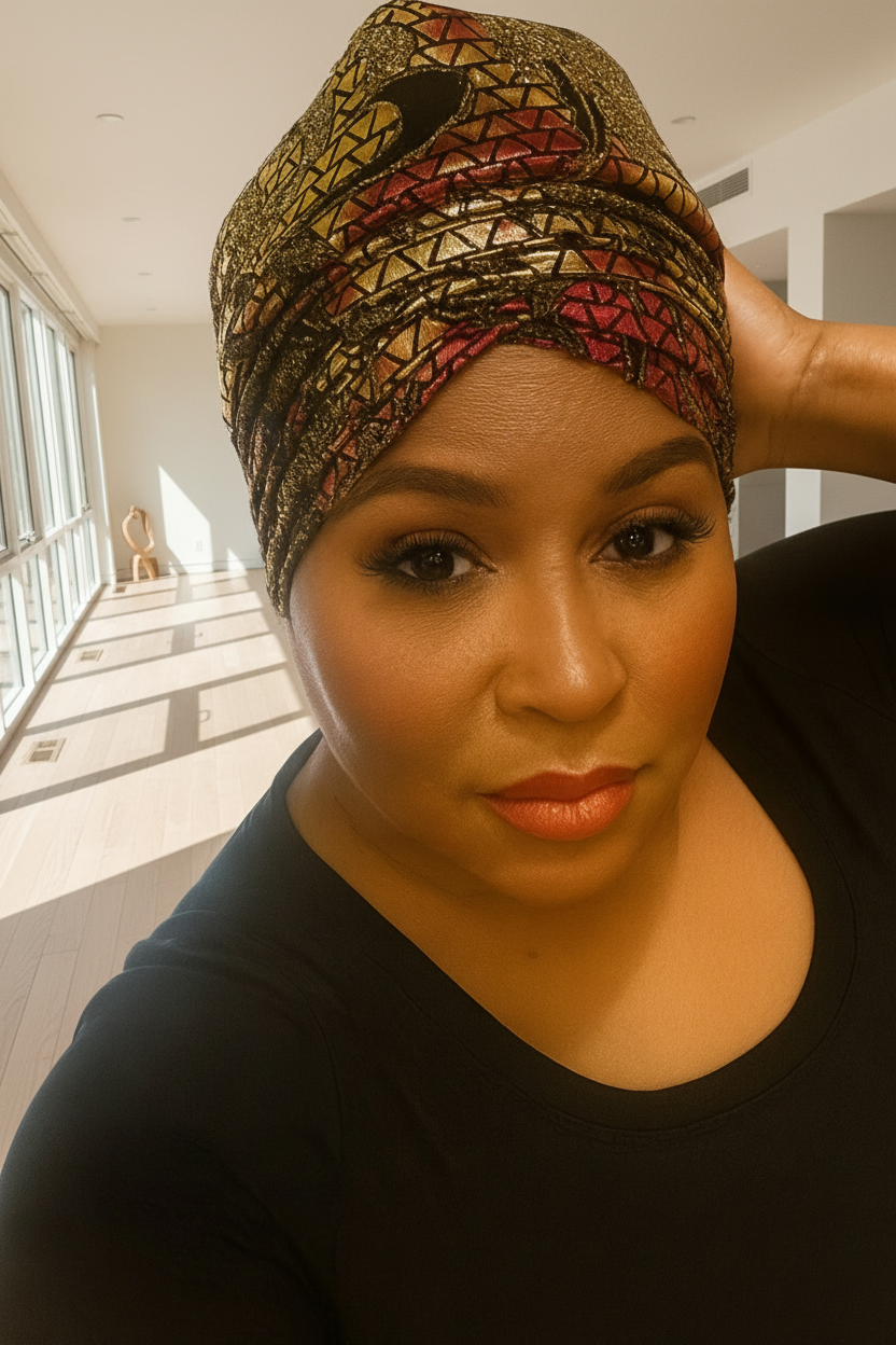 Elegant Head Wrap 2 gold and 2 silver left.. $20 each ( please note if red or silver )