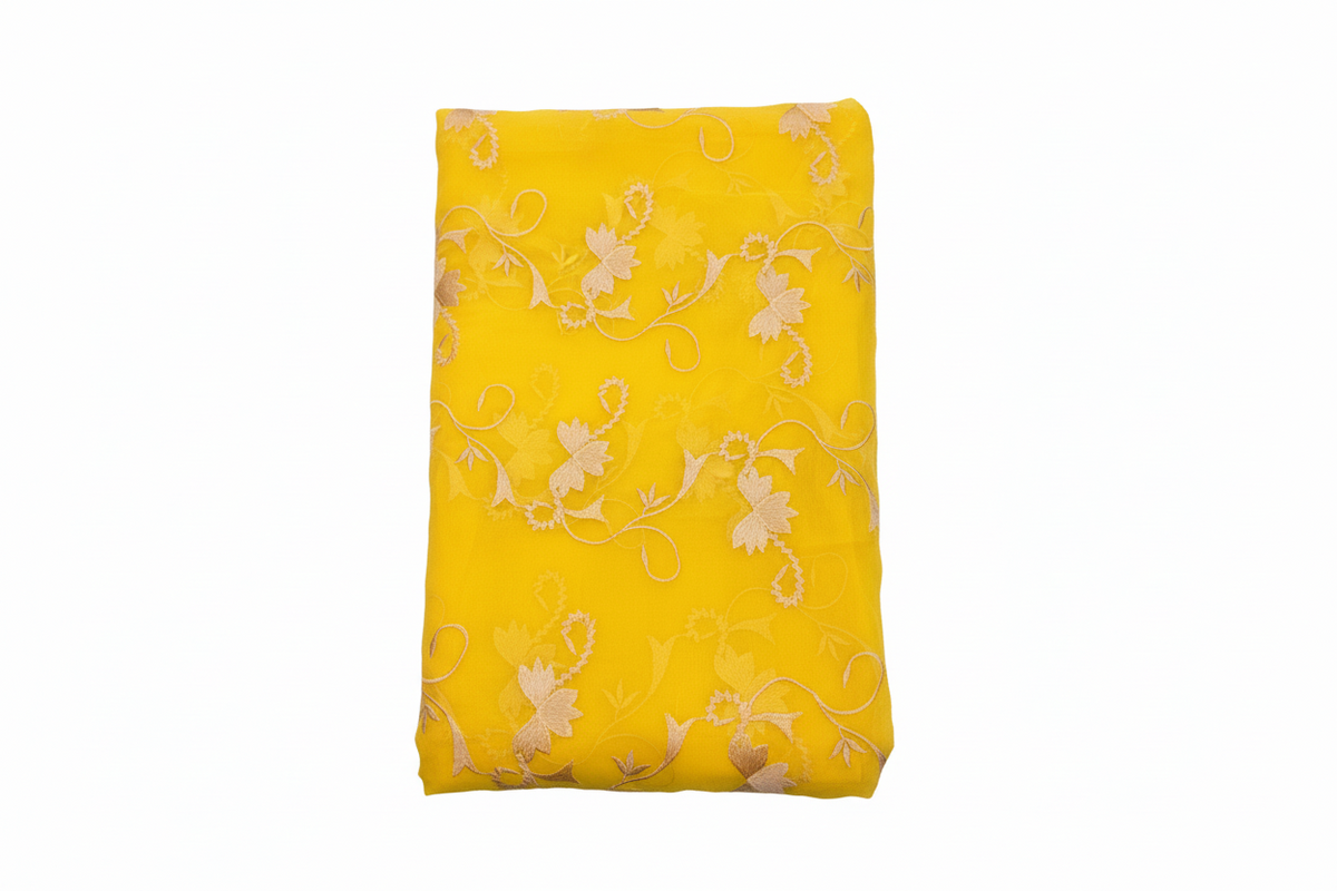 Dubai yellow scarf