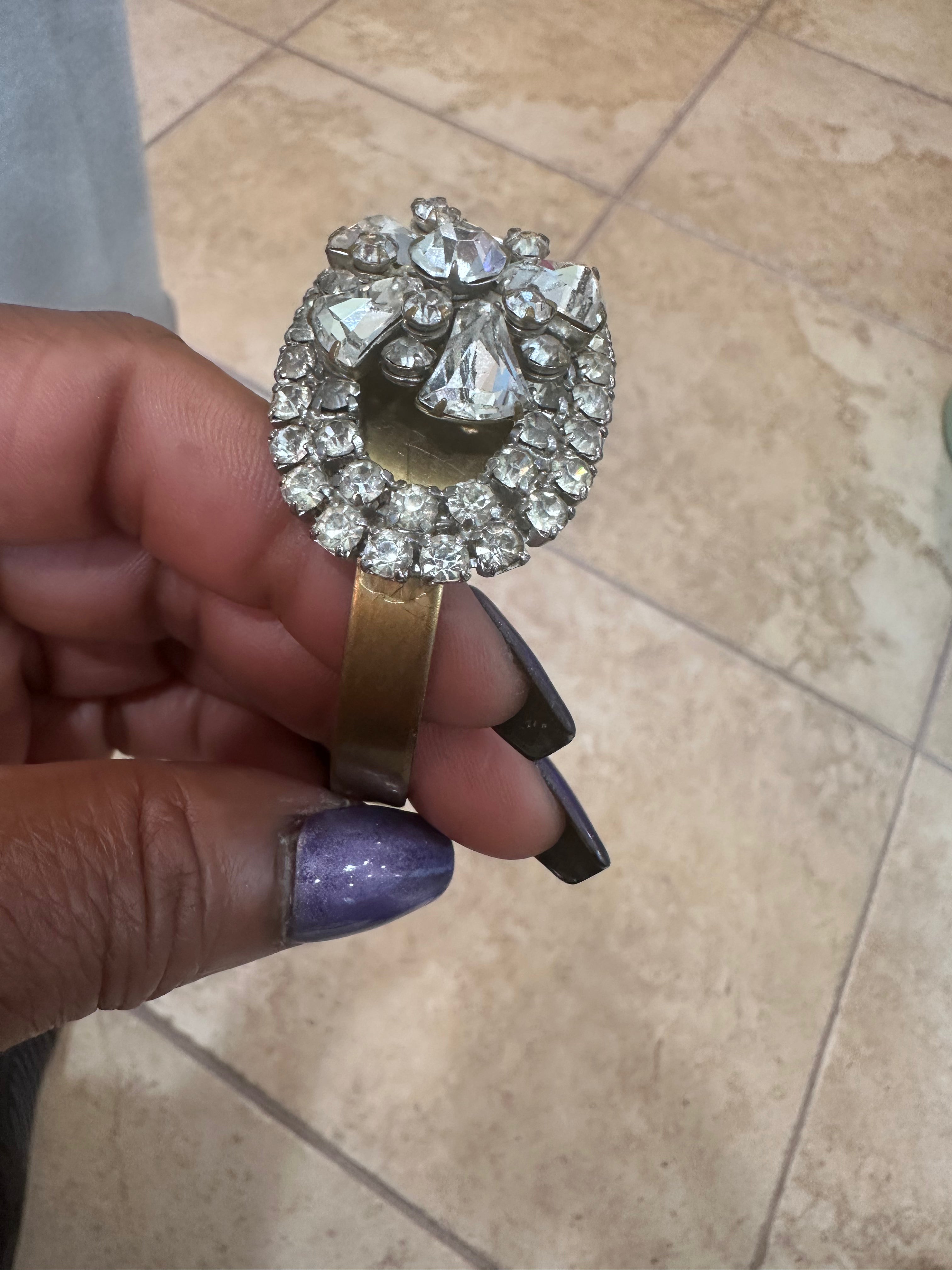 Vintage Gold Diamond Bracelet - Excellent Condition