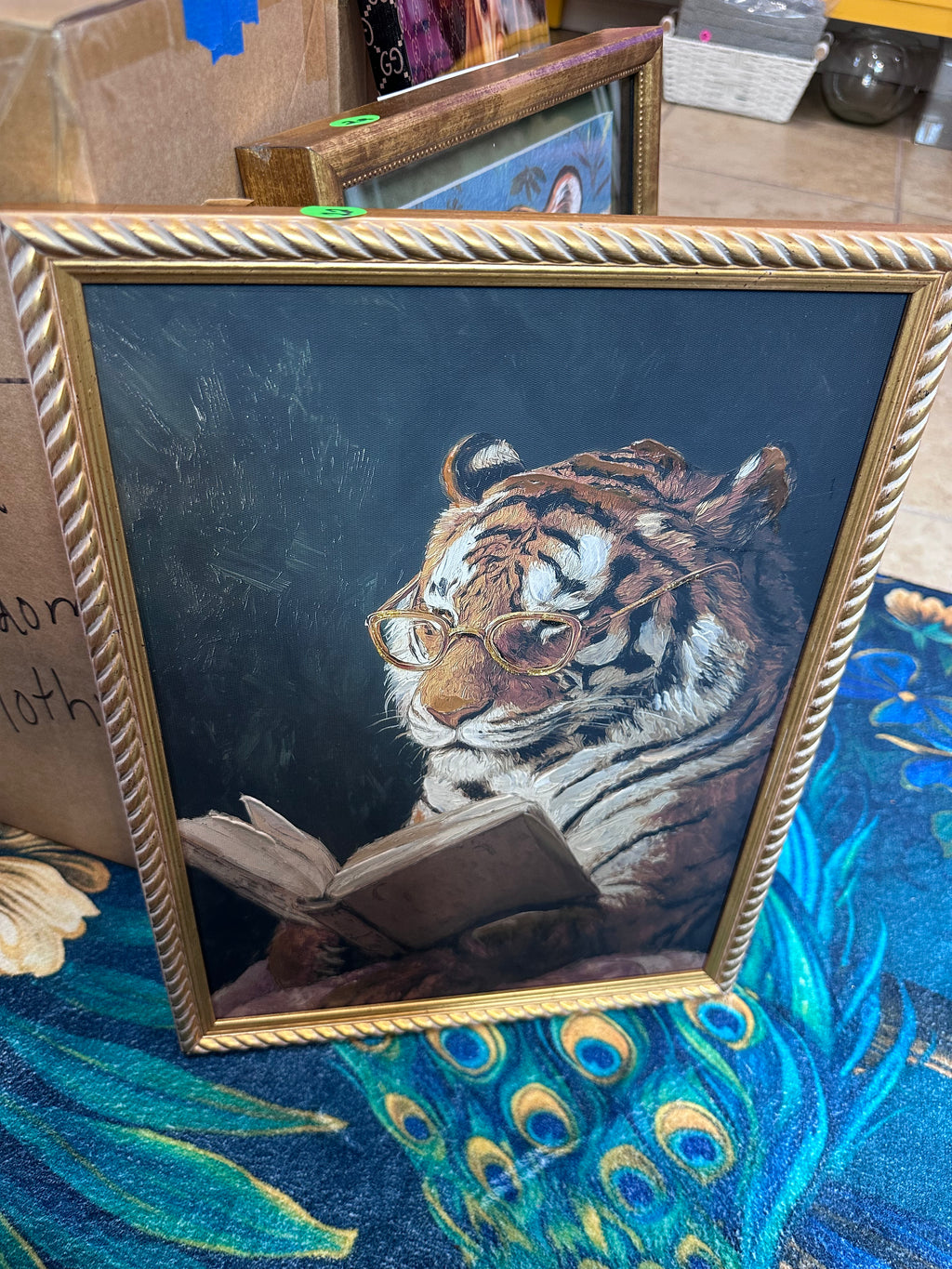 Lion reads a book ( in store pick up only)