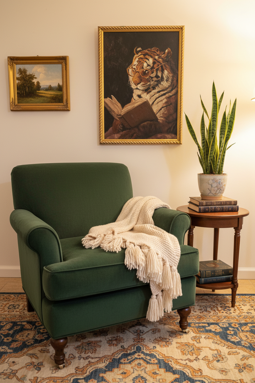 Lion reads a book ( in store pick up only)
