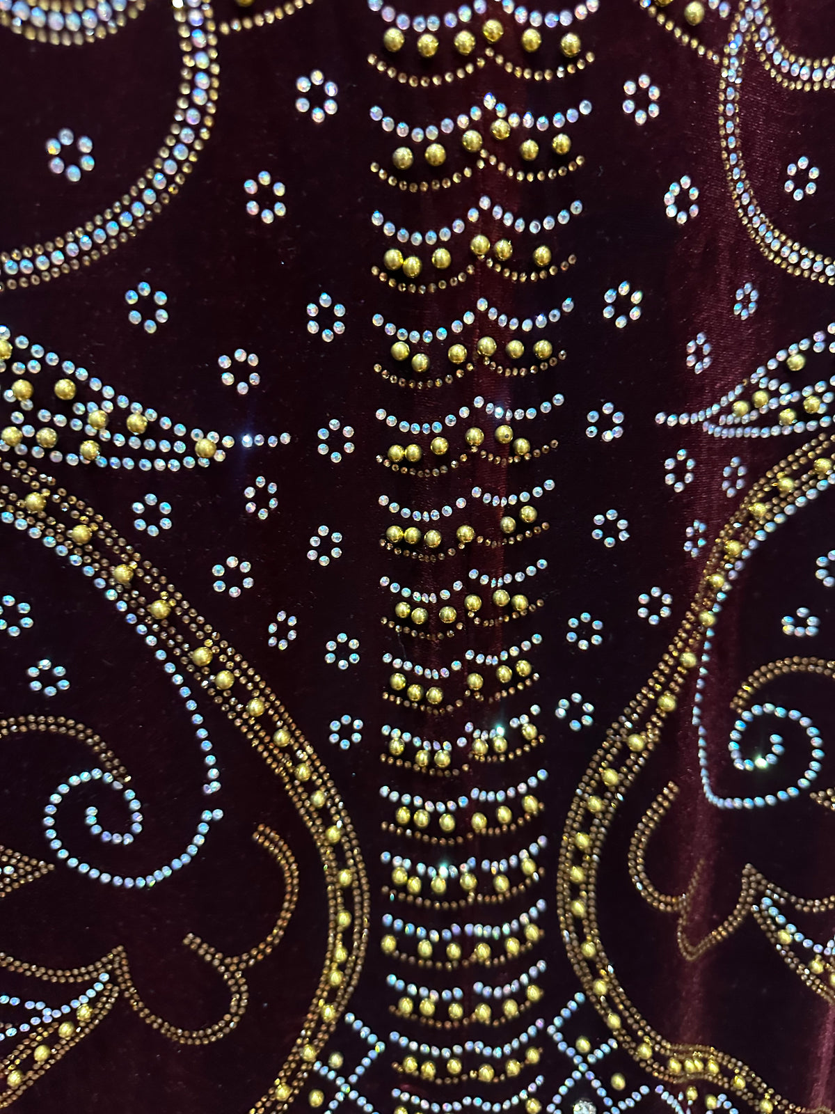 Elegant Burgundy Evening Gown size 16/18
