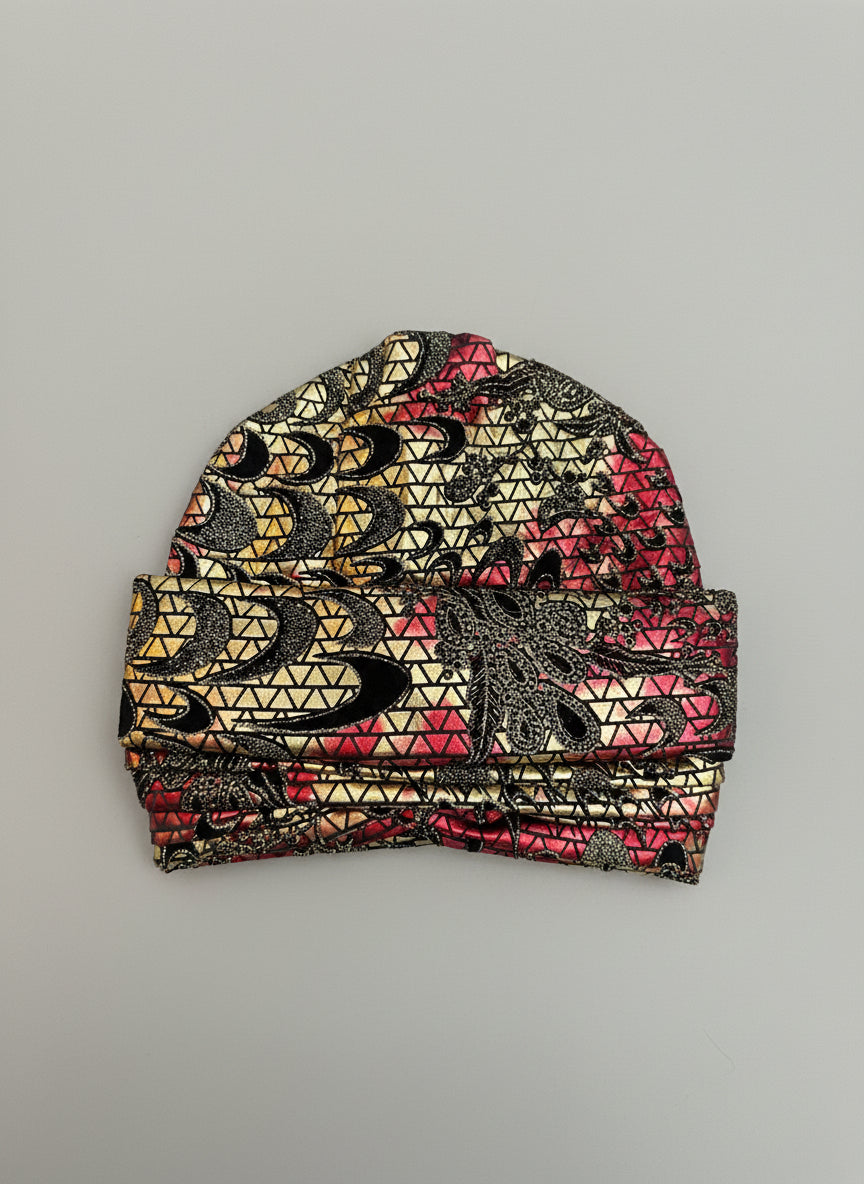 Elegant Head Wrap 2 gold and 2 silver left.. $20 each ( please note if red or silver )
